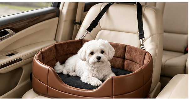 CozyPaws' Comfort Hondenbed - Auto & Thuis
