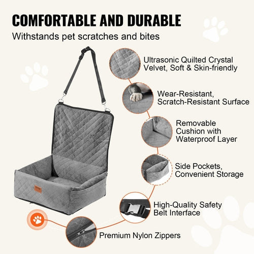 Cozy Paws' Honden auto stoel